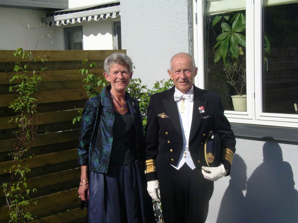 Mogens + Karen i festskrud